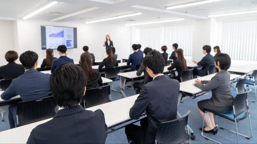 会社説明会の様子